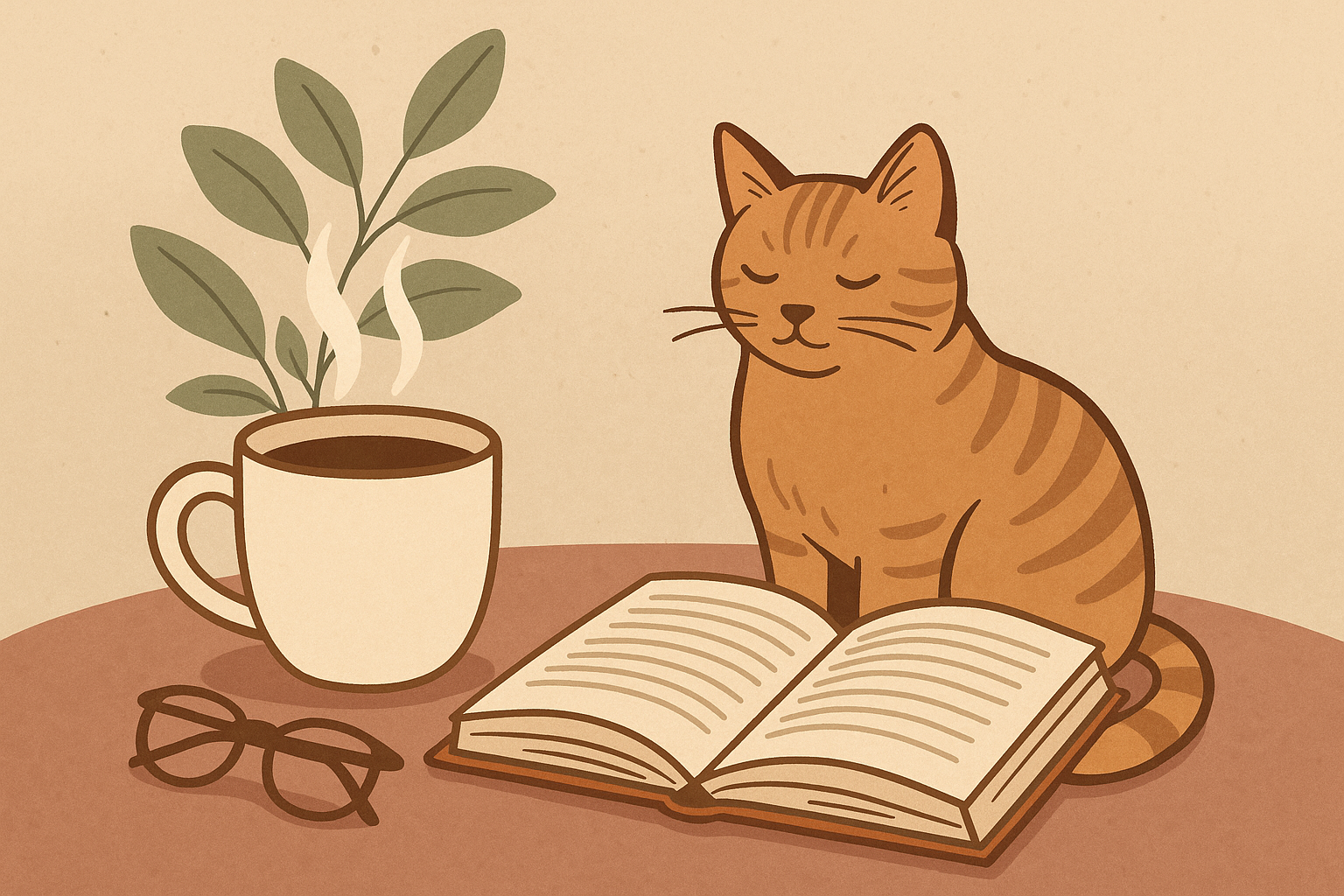 Coffee, Cats & Books - About Us