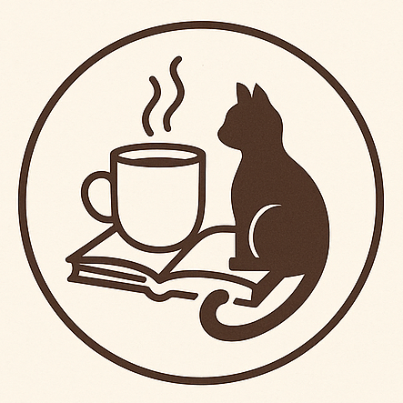 Coffee, Cats & Books Logo